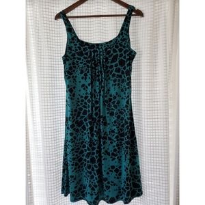 Glamour reptile print dress